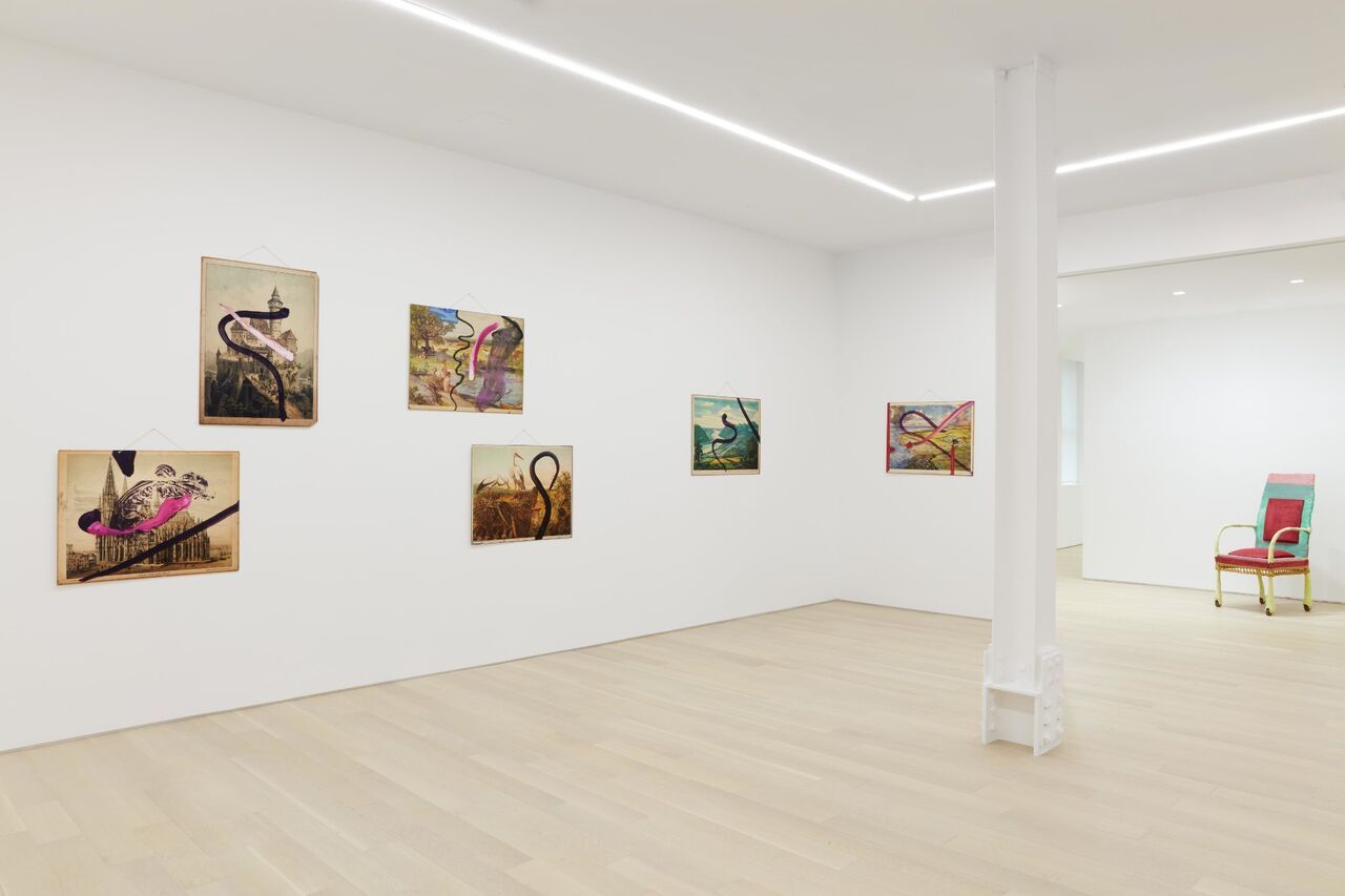 Julian Schnabel, Re-Reading at Almine Rech, photo 3