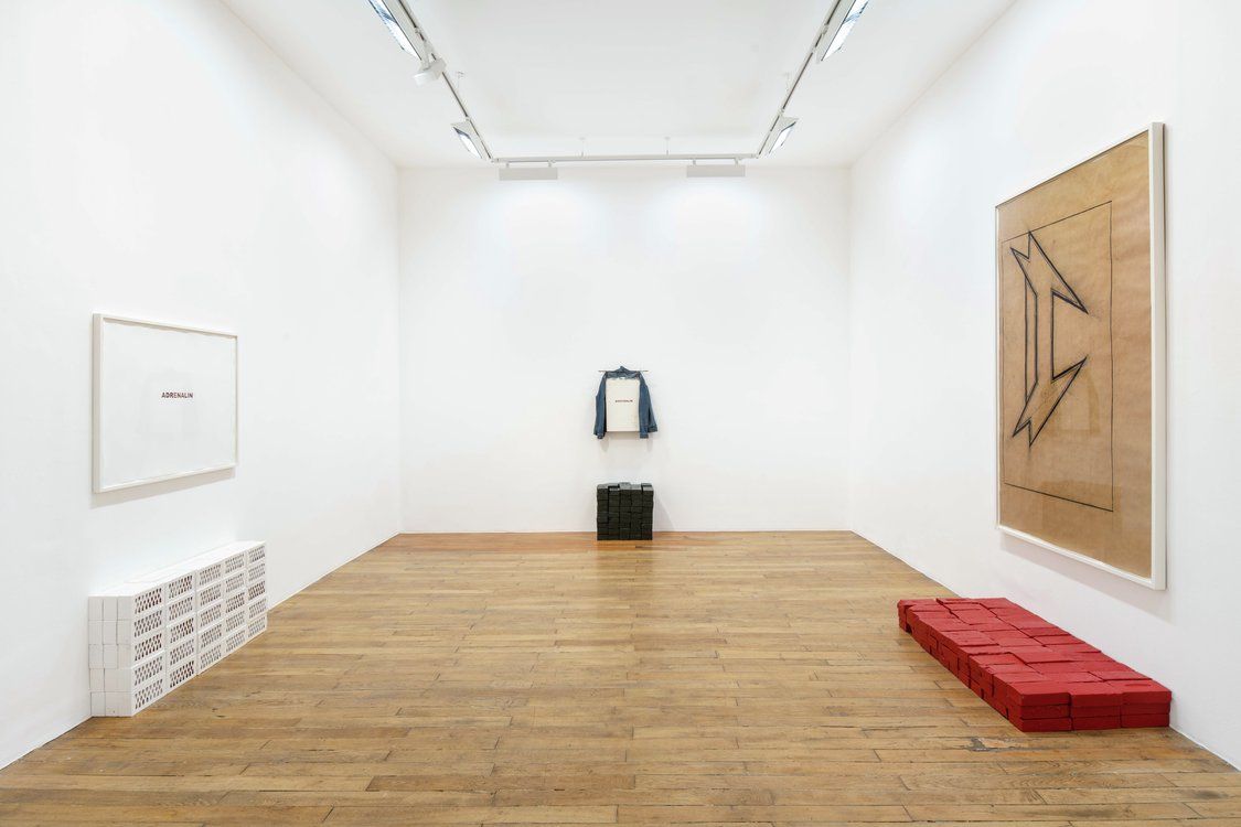 Matias Faldbakken, Beaten Ink, Upset Brick, Downcast Charcoal at Chantal Crousel, photo 6