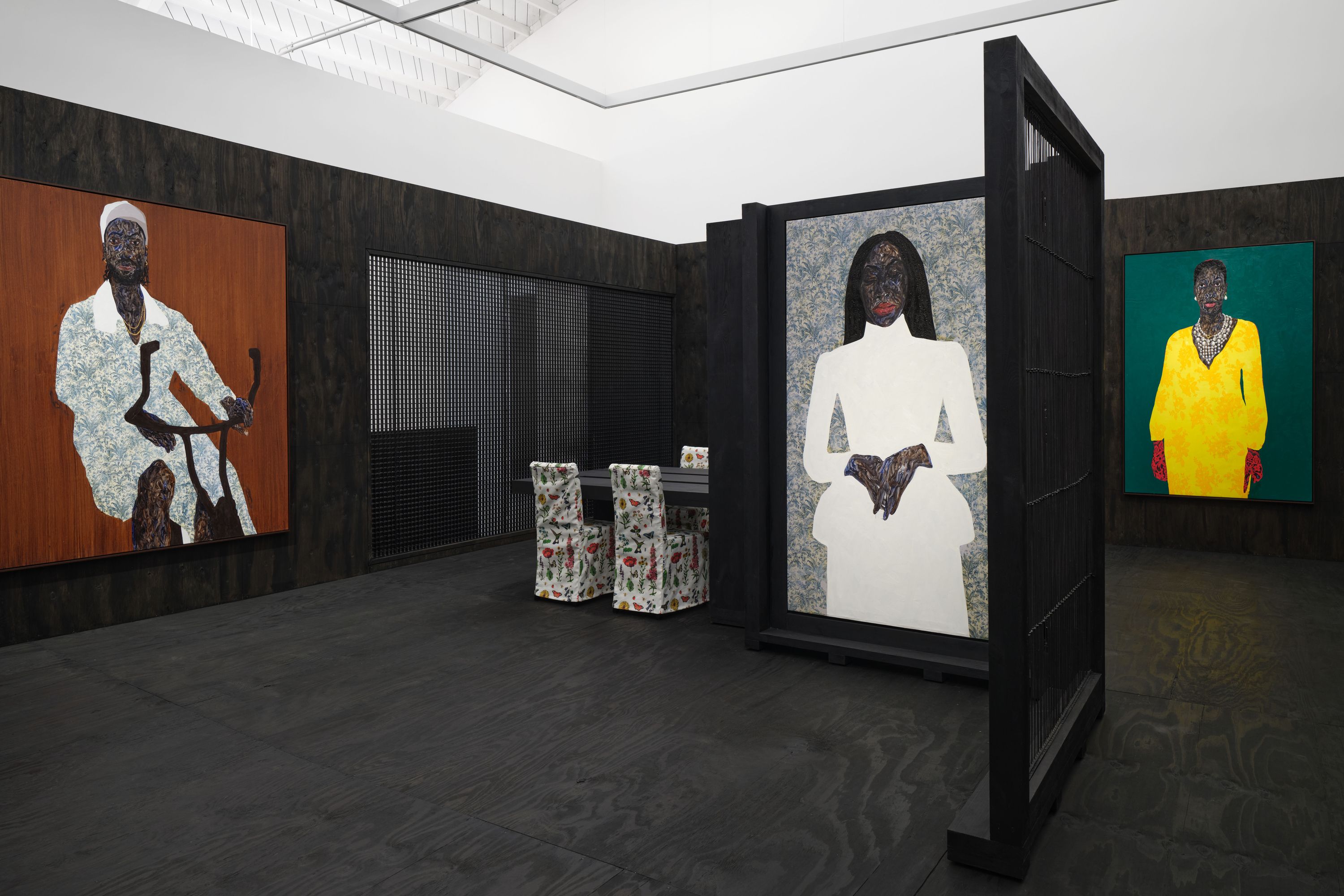 Amoako Boafo, I Bring Home with Me at Roberts Projects, photo 4