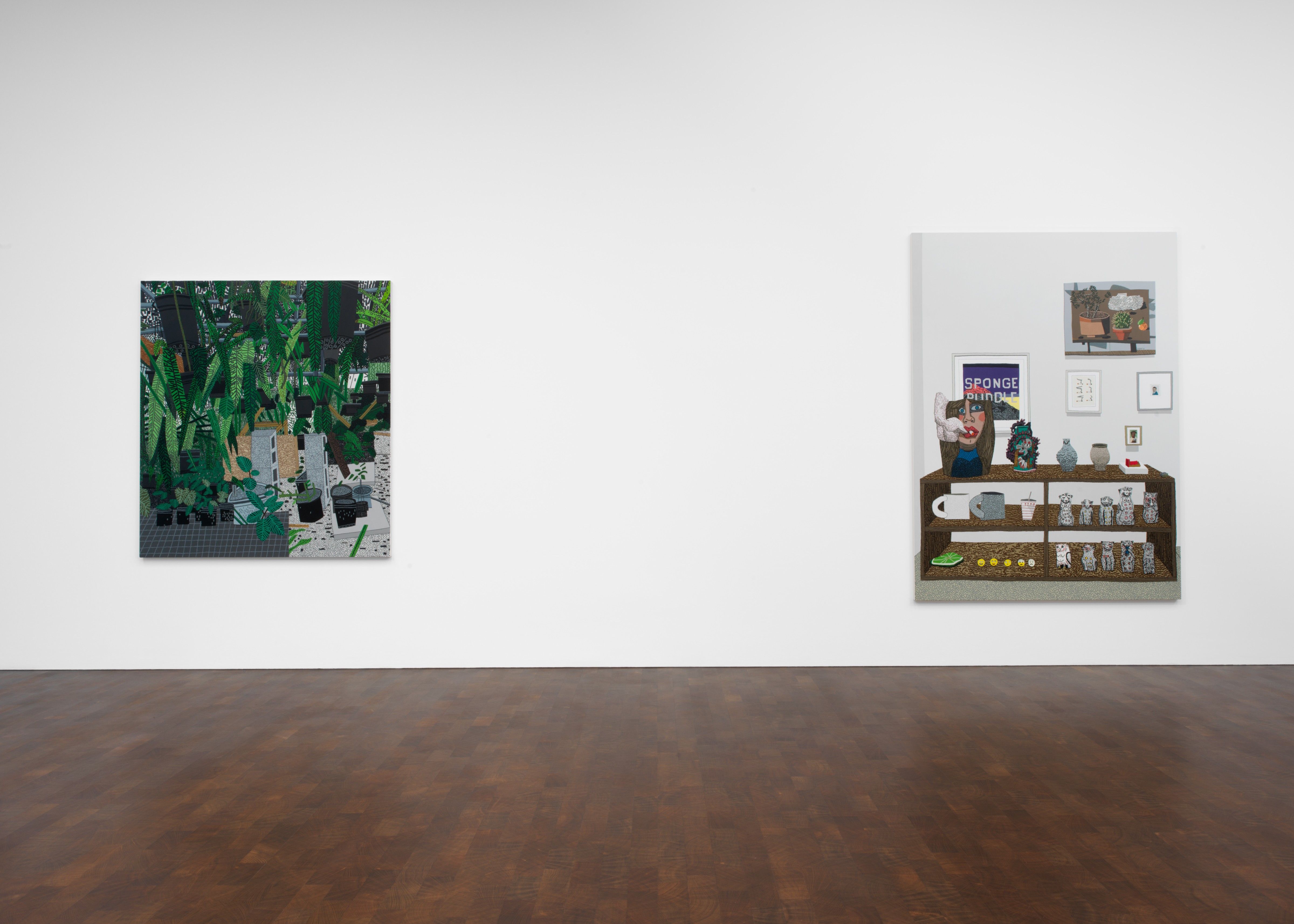 Jonas Wood, Jonas Wood at Gagosian, photo 5