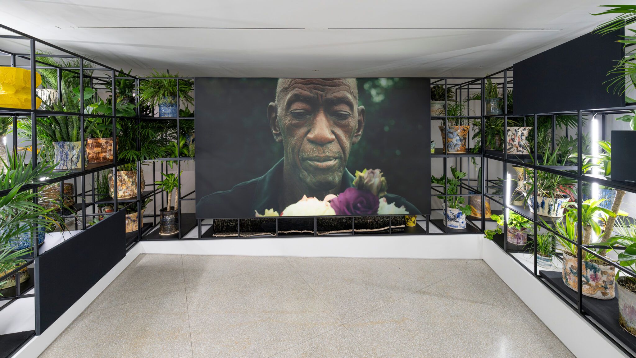 Rashid Johnson, A Poem for Deep Thinkers at Guggenheim Museum, photo 2