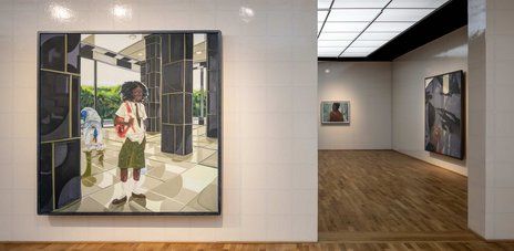 Toyin Ojih Odutola, U22 – Adijatu Straße at Hamburger Bahnhof, photo 3