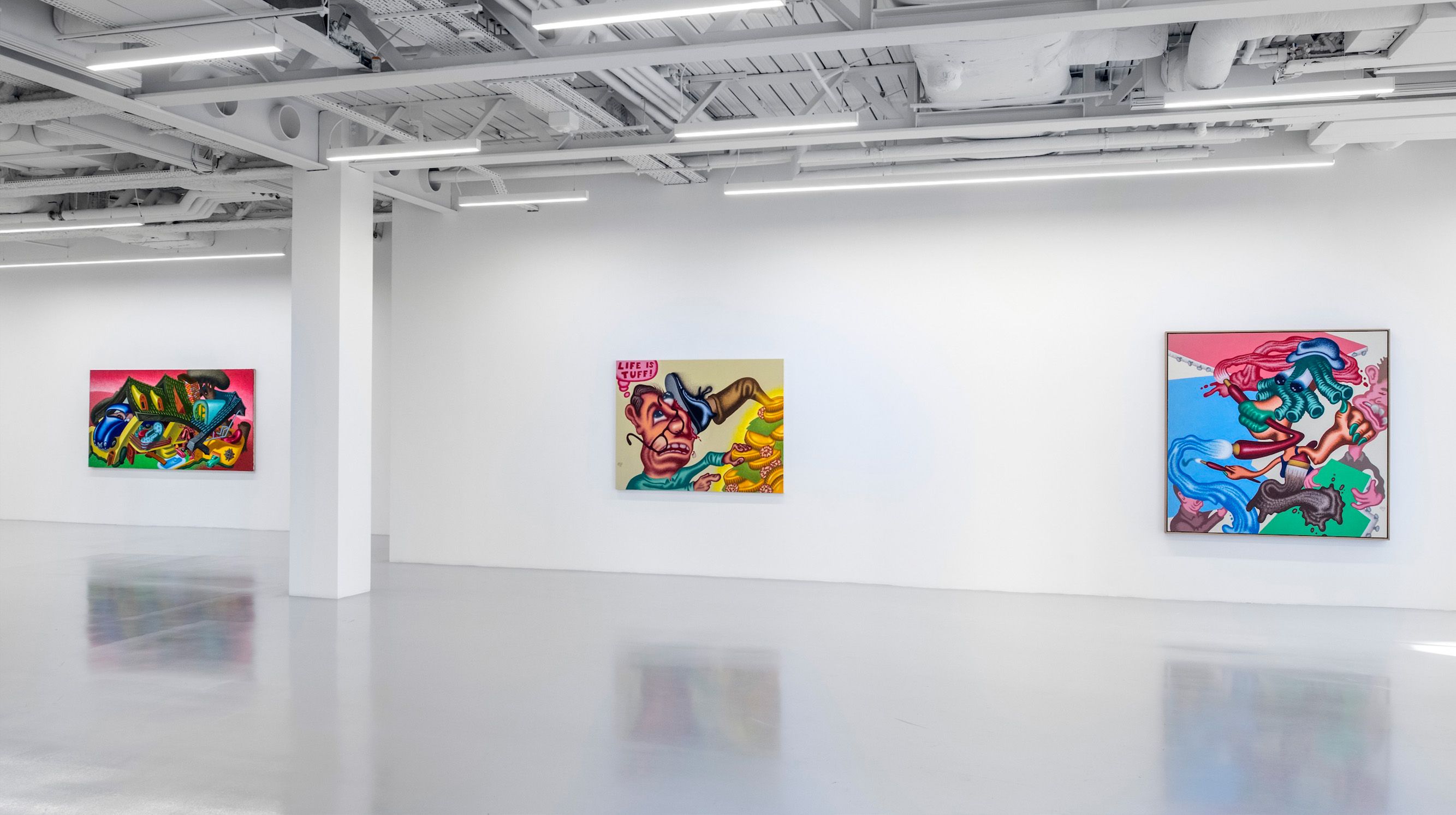 Peter Saul, Peter Saul at Saatchi Yates, photo 3