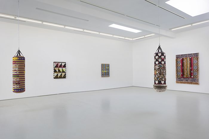 Jeffrey Gibson, In Such Times at Roberts & Tilton, photo 3