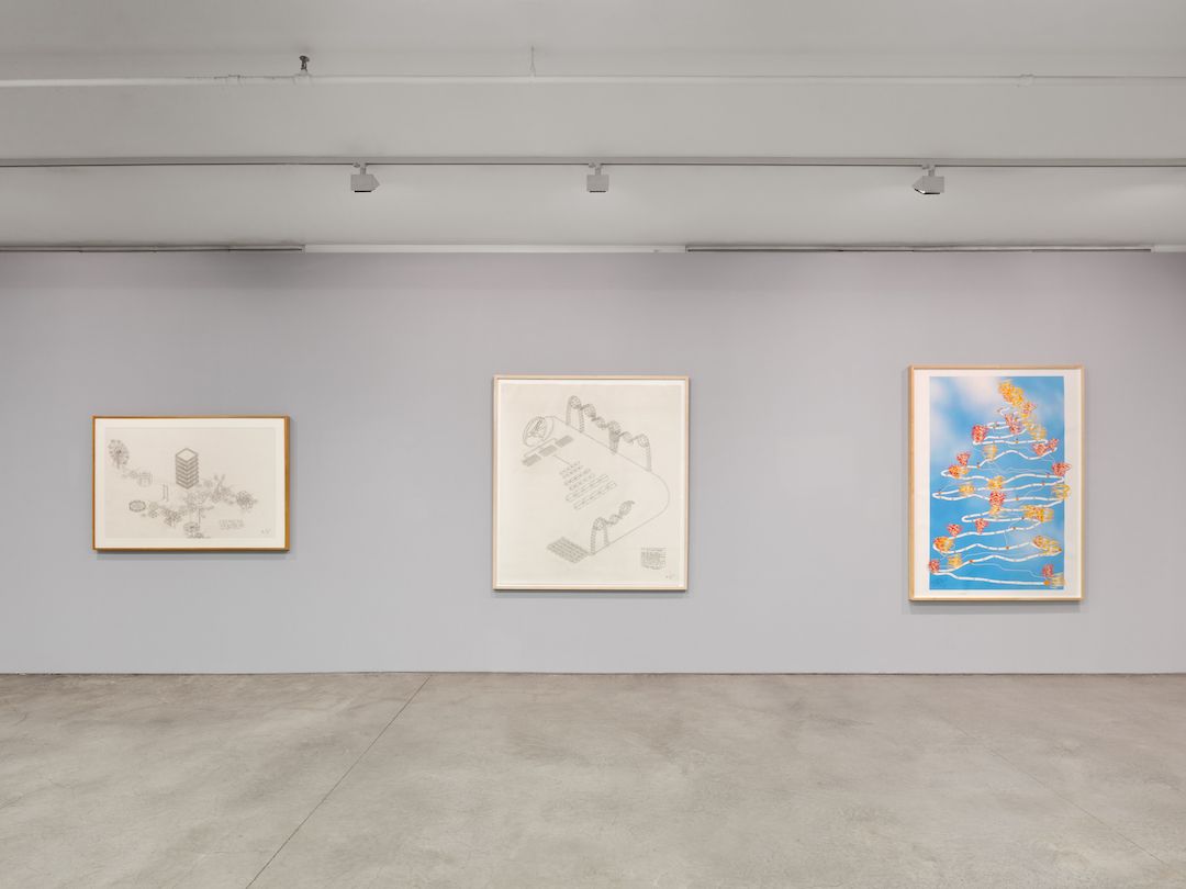 Alice Aycock, Works on Paper at Marlborough, photo 3