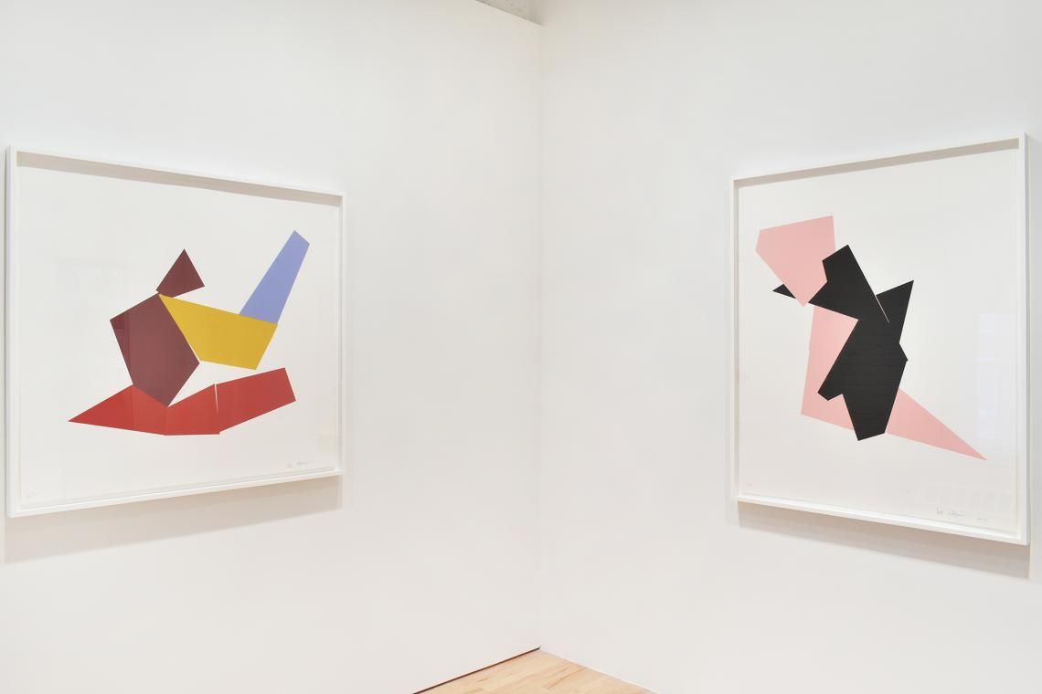 Joel Shapiro, Selected Works at Gemini G.E.L. at Joni Moisant Weyl, photo 3