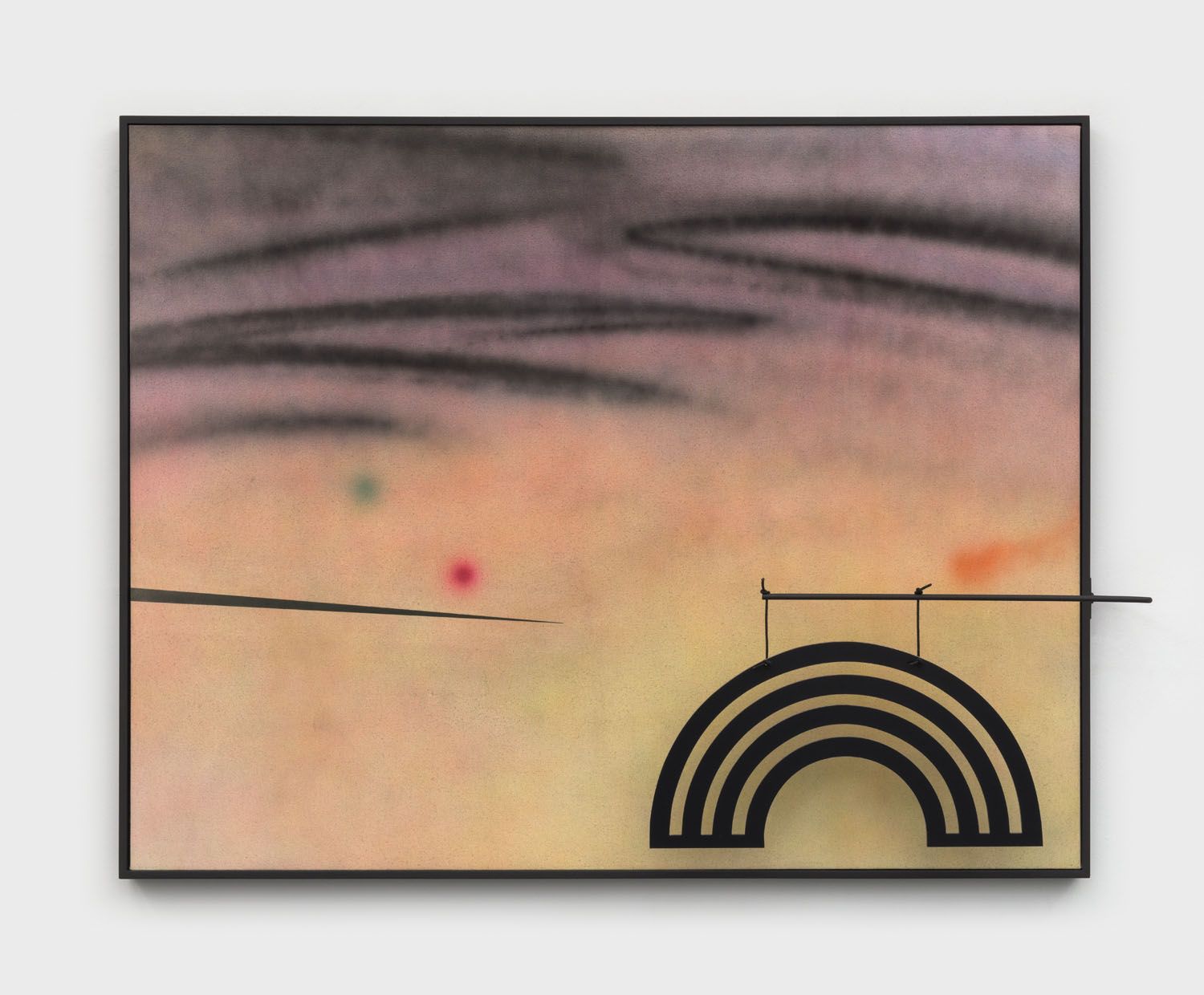 Wendy White, Low Relief at Shulamit Nazarian, photo 2