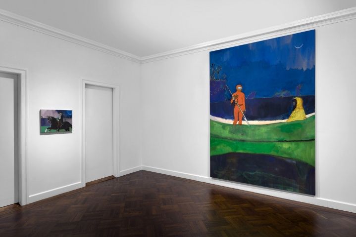 Peter Doig, Peter Doig at Michael Werner, photo 7
