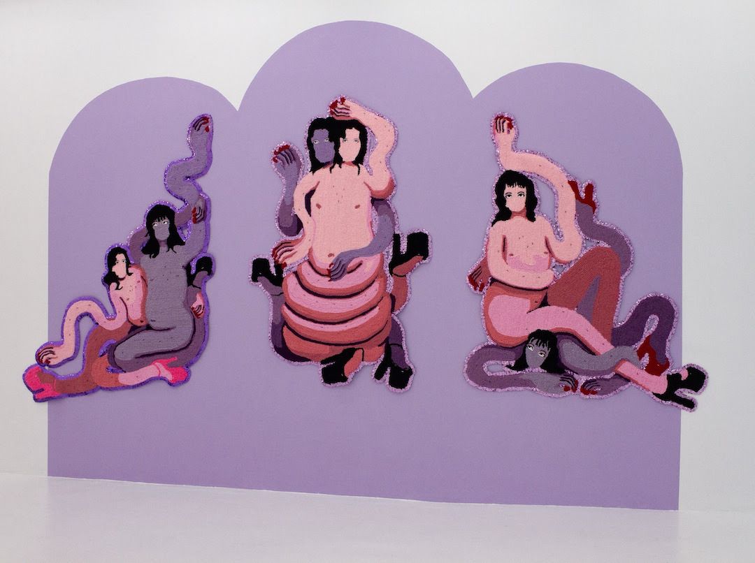 Moises Salazar Tlatenchi, En la Guarida de las Monstras Divinas at LatchKey Gallery, photo 3
