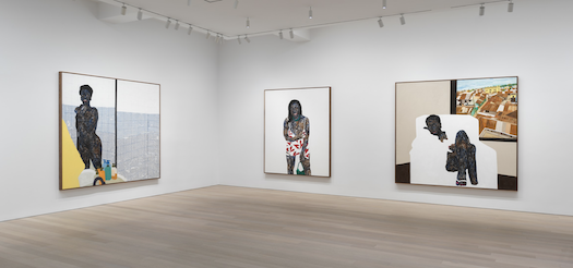 Amoako Boafo, What Could Possibly Go Wrong, If We Tell It Like It Is at Gagosian, photo 5