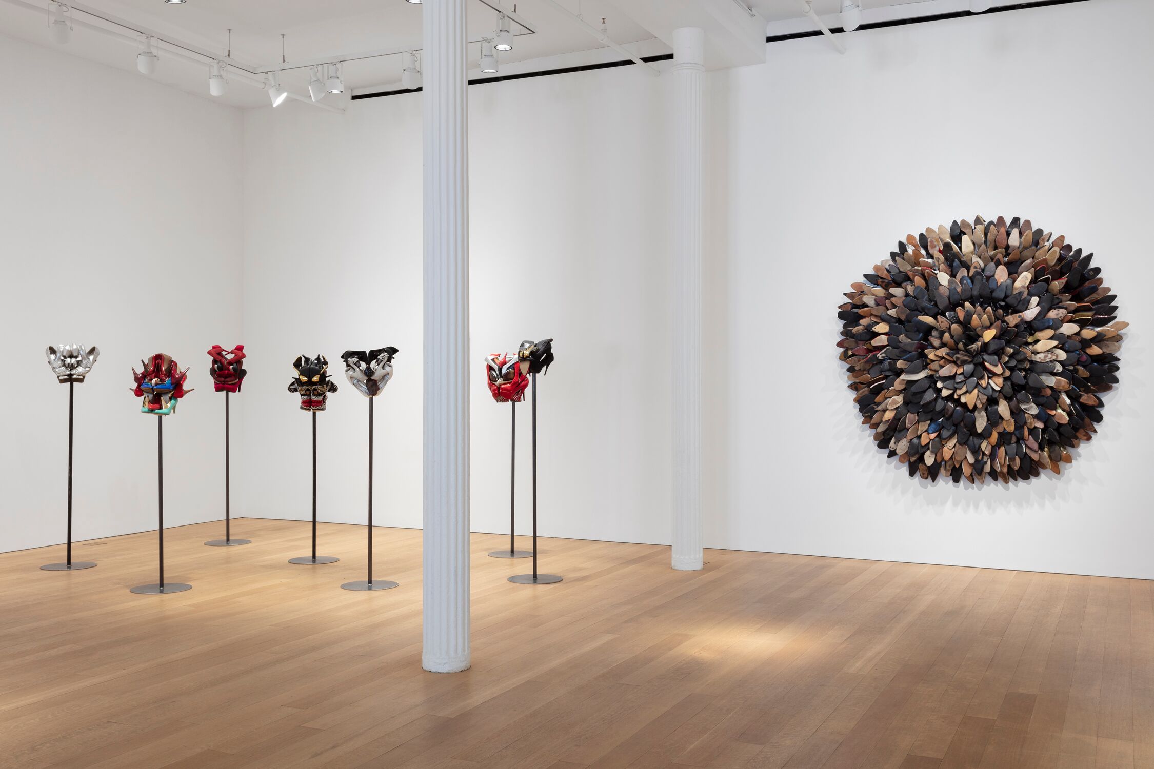 Willie Cole, Bella Figura at Alexander and Bonin, photo 7