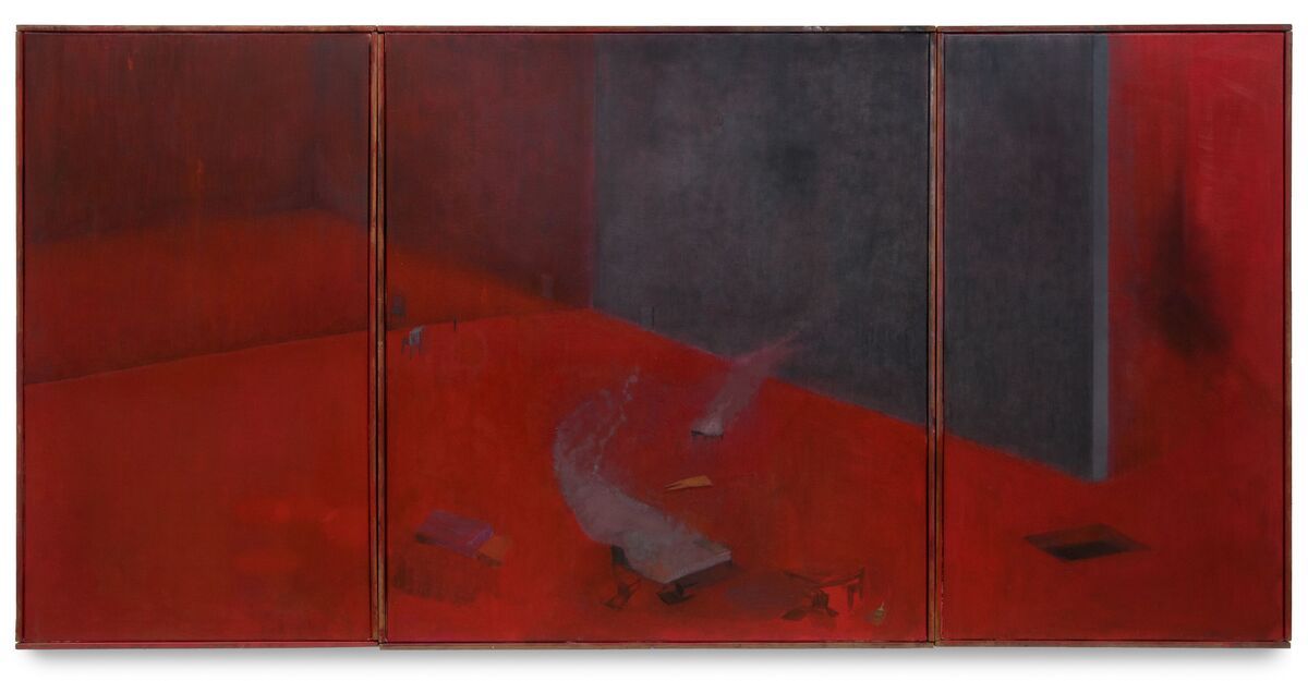Guillermo Kuitca, Guillermo Kuitca at Hauser & Wirth, photo 2