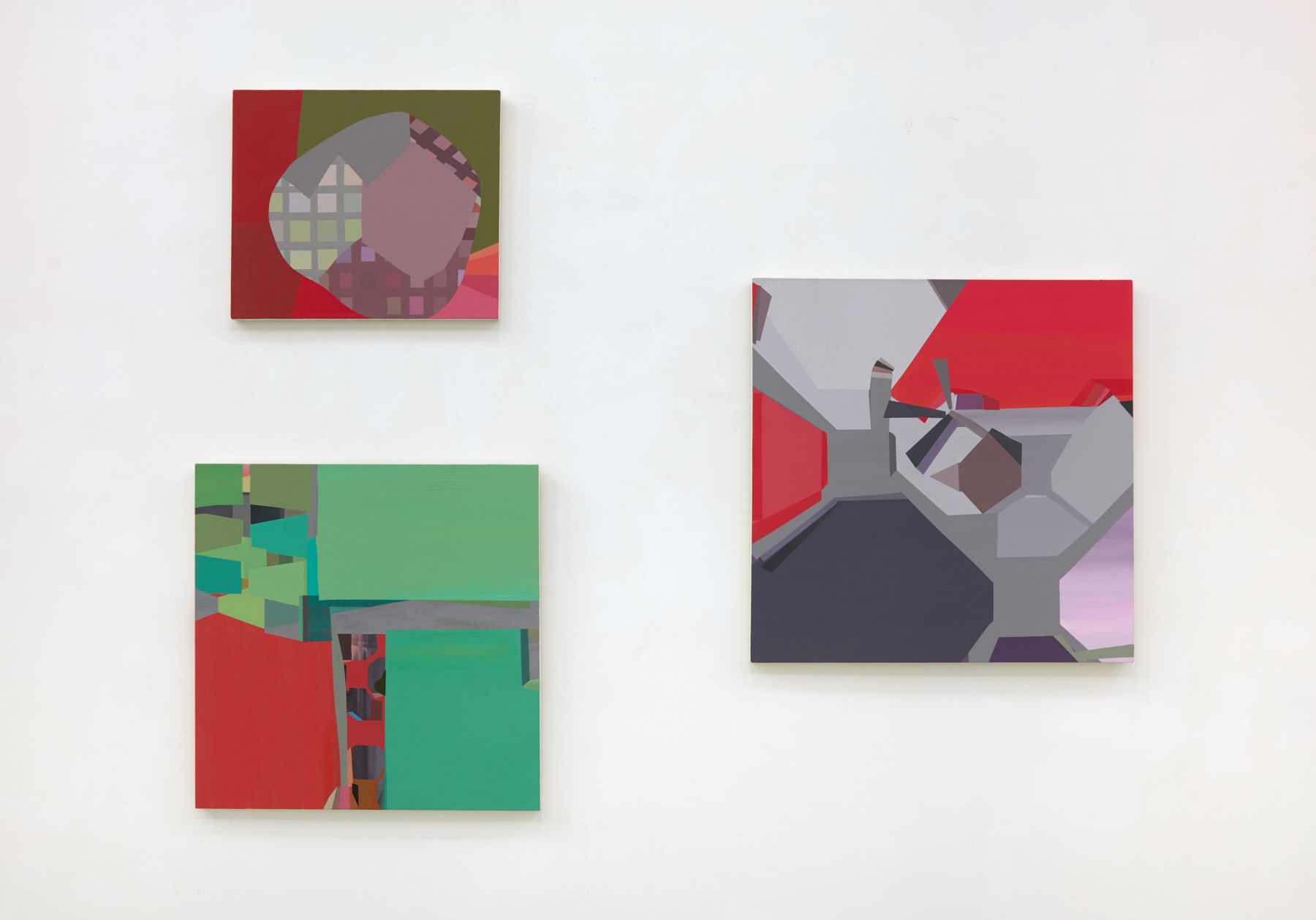 Mike Childs, The Journey: Grids, Color and Curvilinear forms, 2004 to 2020 at David Richard Gallery, photo 9