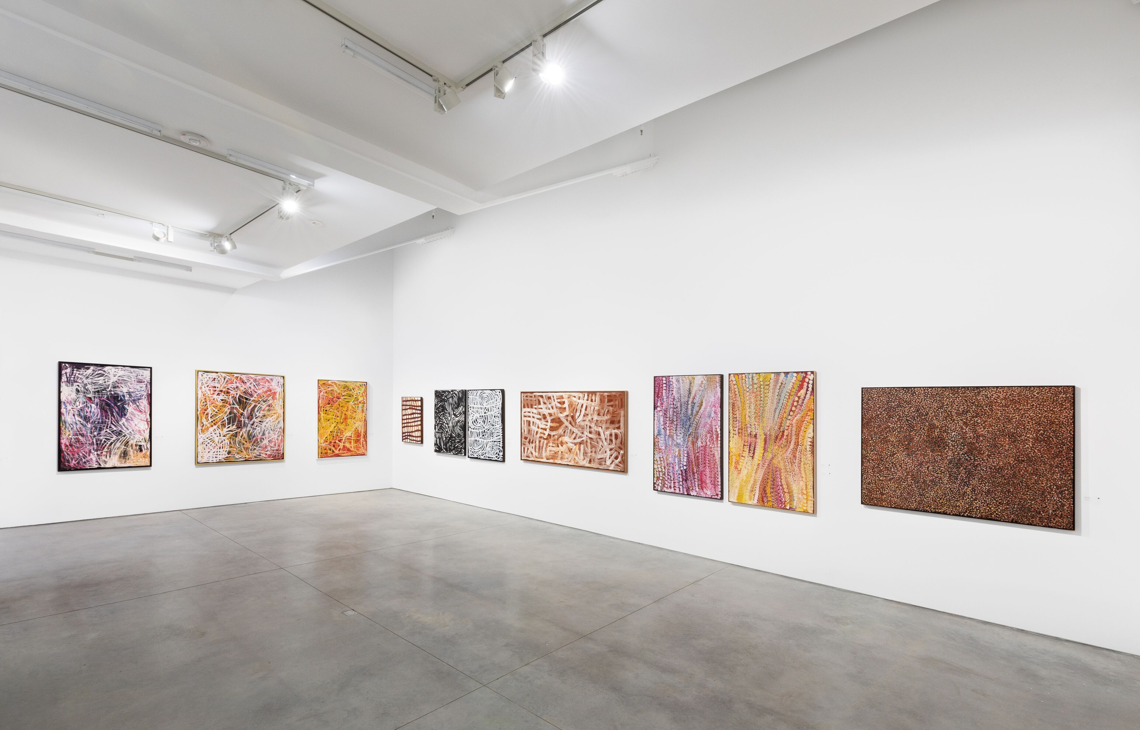 Emily Kame Kngwarreye, Emily at D’Lan Davidson, photo 2