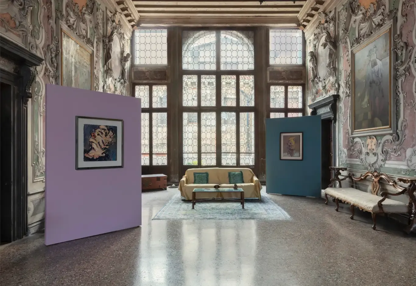 Frank Auerbach, Starting Again at Palazzo da Mosto, photo 2