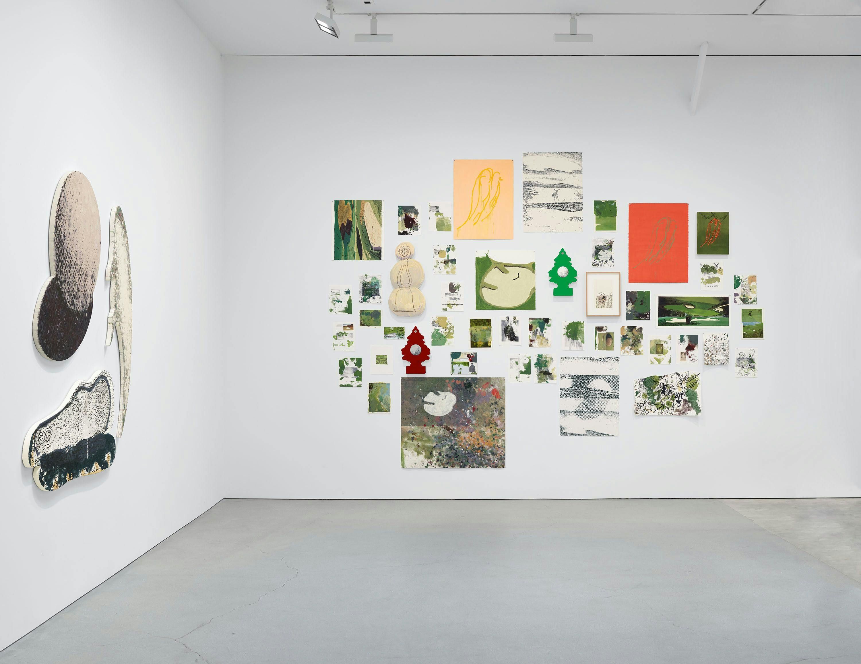 Nate Lowman, Parking at David Zwirner, photo 4