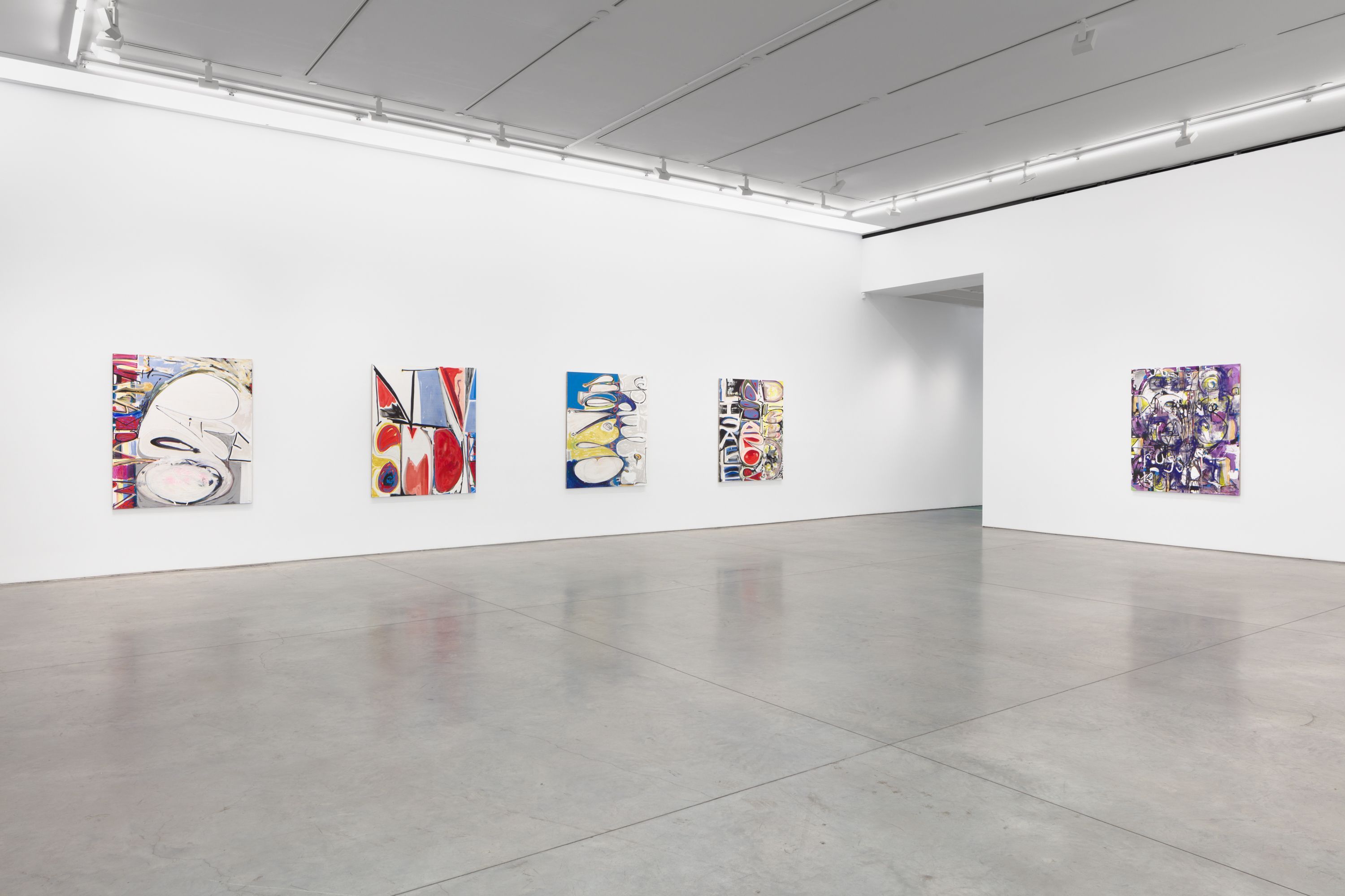 Suzanne McClelland, Playlist at Marianne Boesky Gallery, photo 7