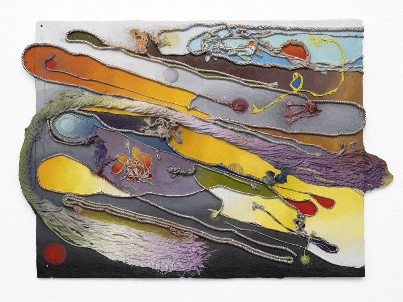 Katy Cowan, As the Sun Chases the Unfurling Fray at Philip Martin Gallery, photo 2