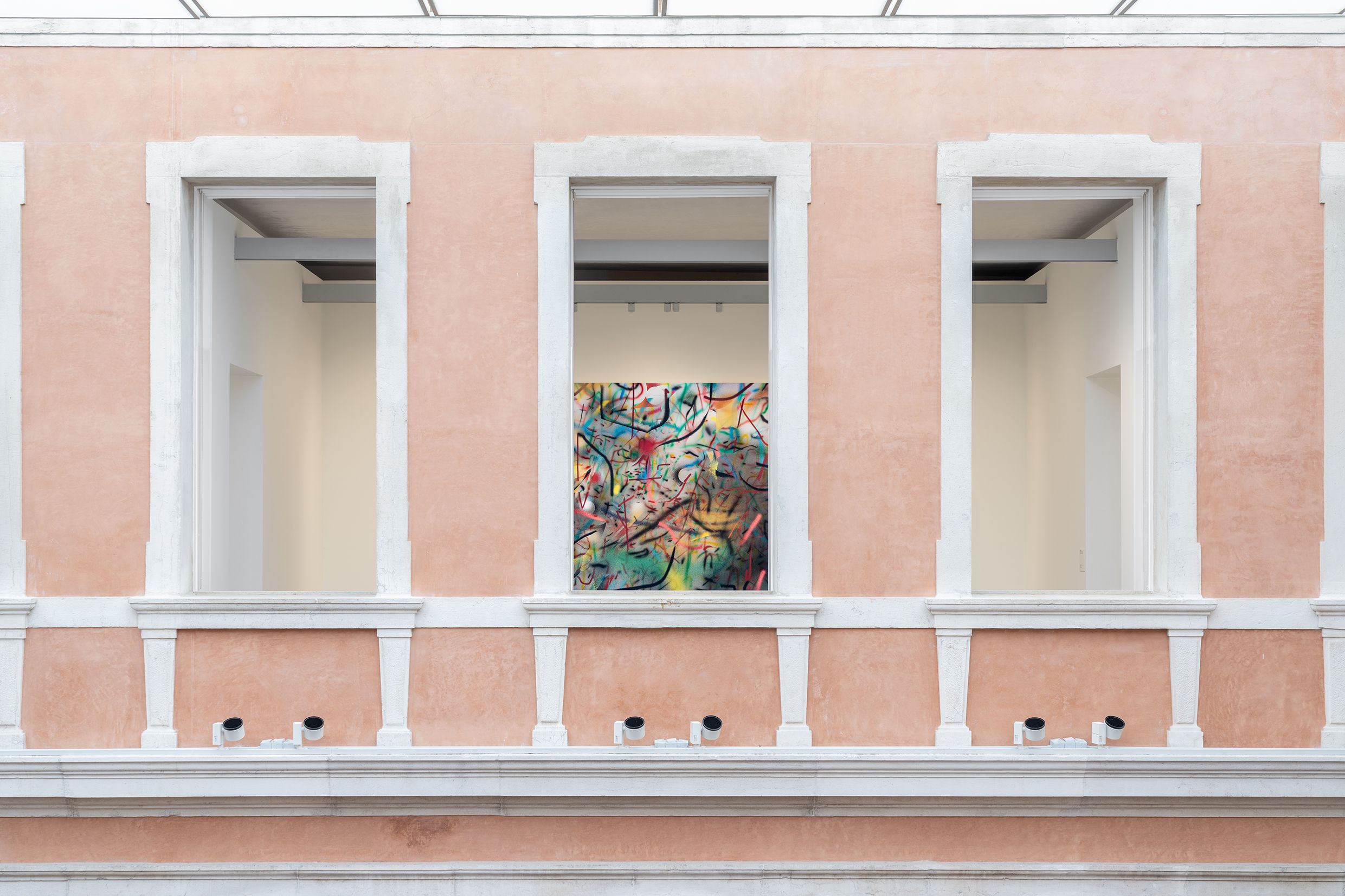 Julie Mehretu, Ensemble at Palazzo Grassi, photo 5