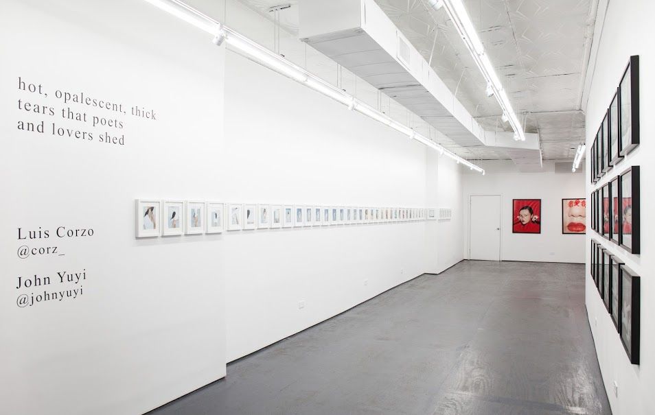 Luis Corzo & John Yuyi, Hot, Opalescent, Thick Tears That Poets And Lovers Shed at James Chen Projects, photo 2