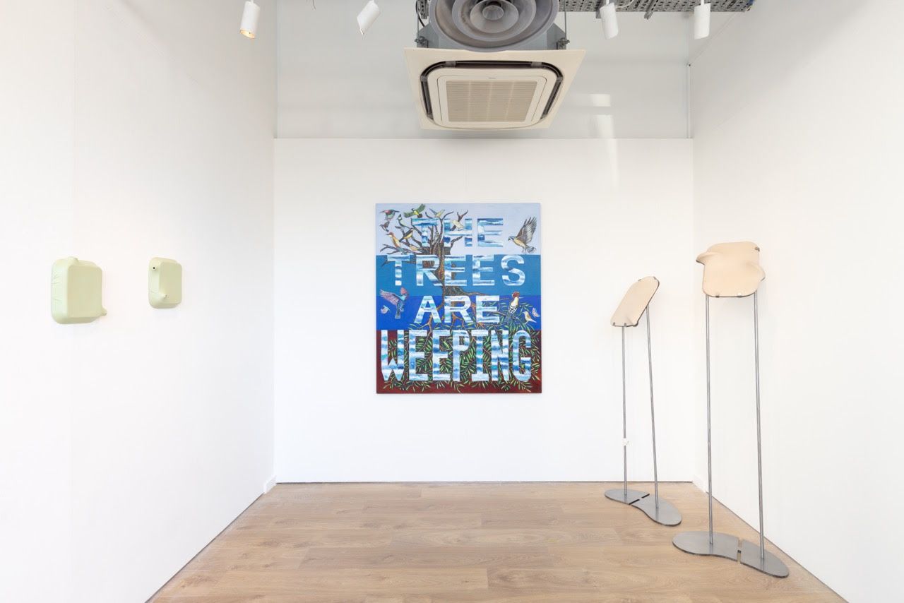 Celina Teague & Alexandra Searle, Take A Seat Before You Change Your Mind at Kristin Hjellegjerde, photo 2
