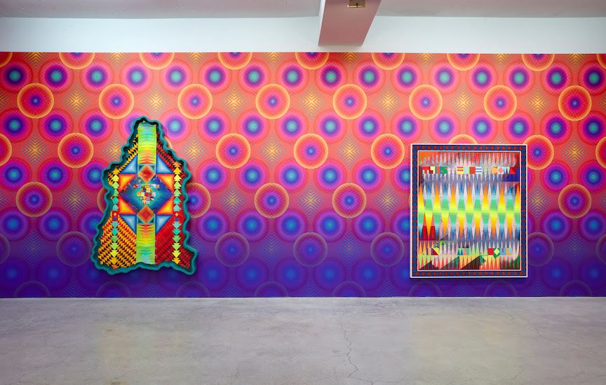 Jeffrey Gibson, Ancestral Superbloom at Sikkema Jenkins & Co., photo 3
