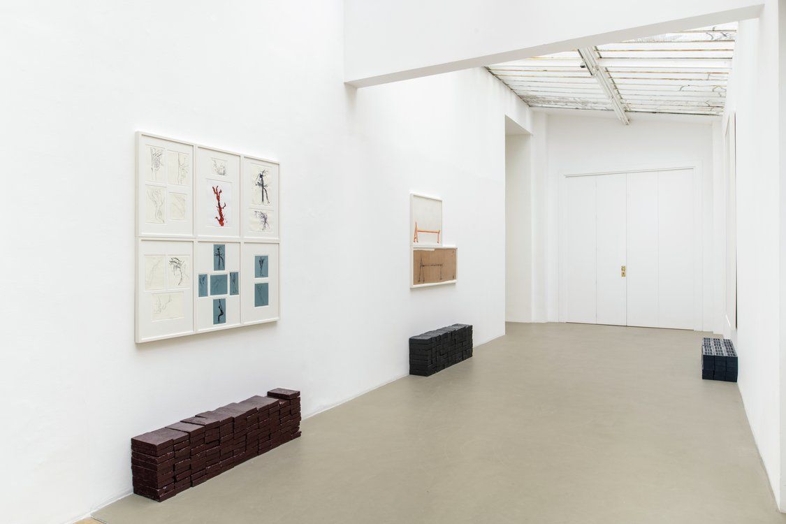 Matias Faldbakken, Beaten Ink, Upset Brick, Downcast Charcoal at Chantal Crousel, photo 8