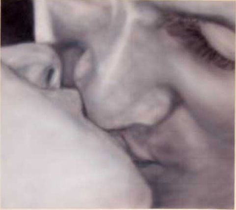 Betty Tompkins, Smooch at 55 Gansevoort, photo 2