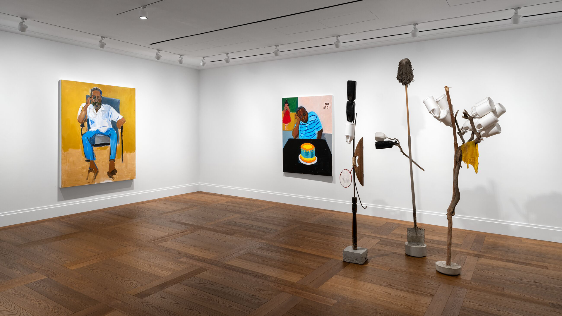 Henry Taylor, From Sugar to Shit at Hauser & Wirth, photo 2