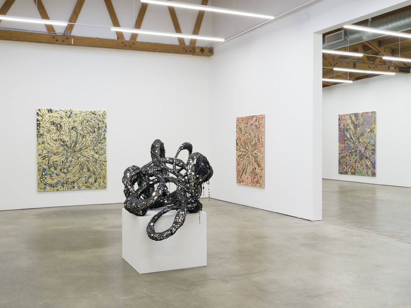 Mindy Shapero, Cracked; Loosely Thru the Night Visions. at Nino Mier Gallery, photo 2