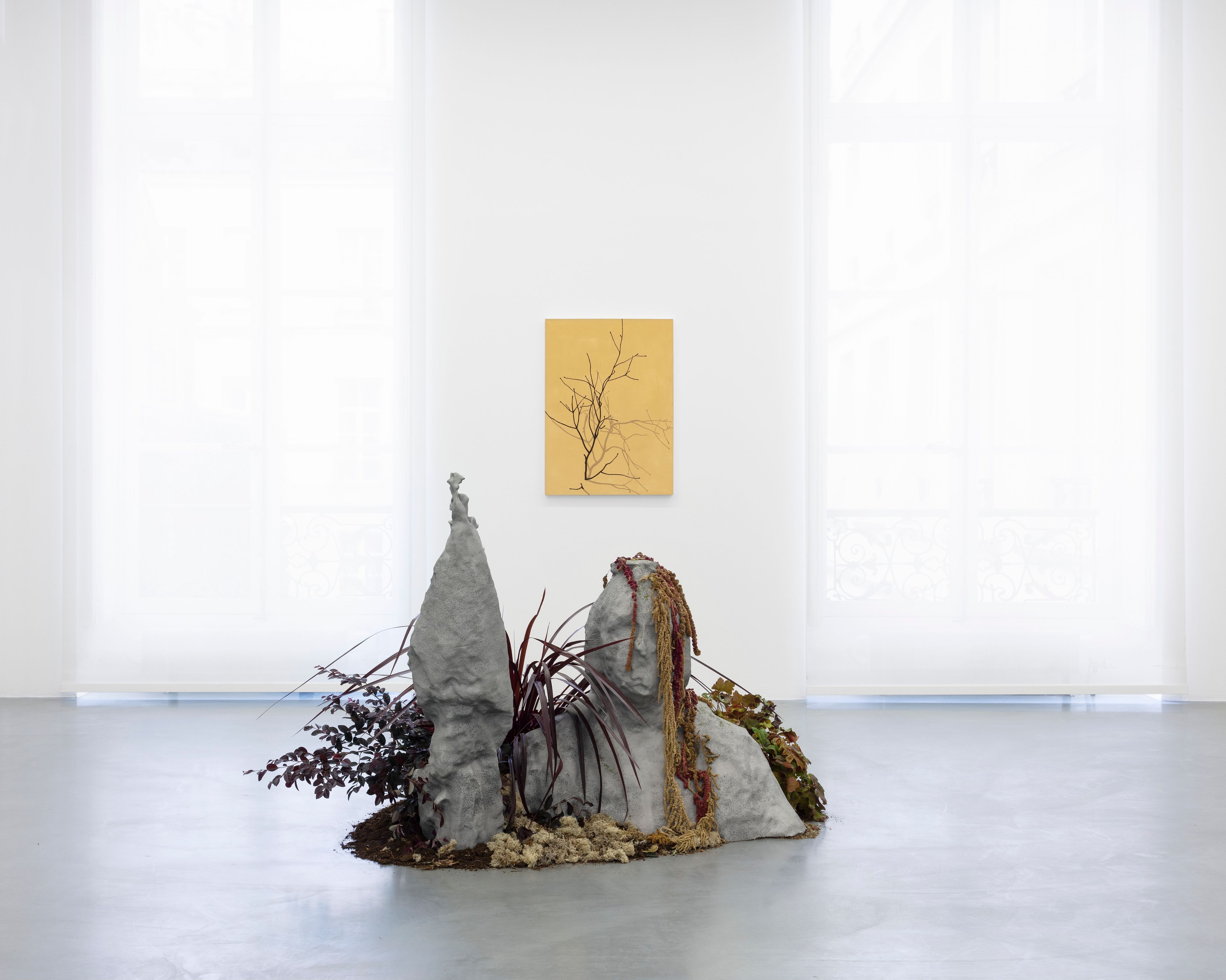 Iván Argote, Prémonitions at Perrotin, photo 6