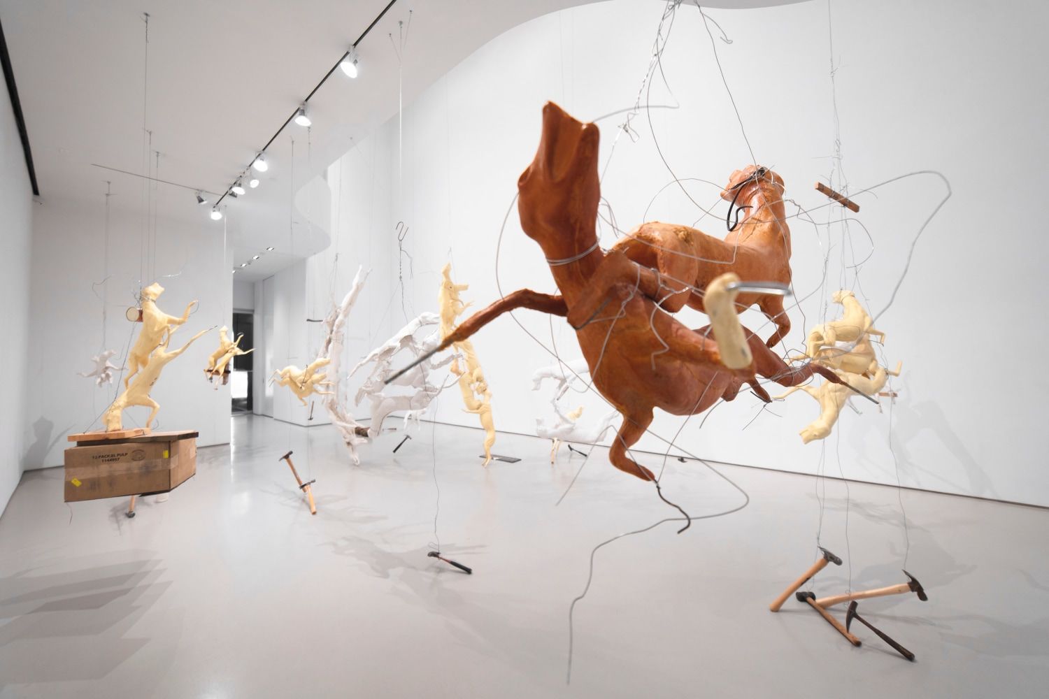 Bruce Nauman, Begin Again at Sperone Westwater, photo 4
