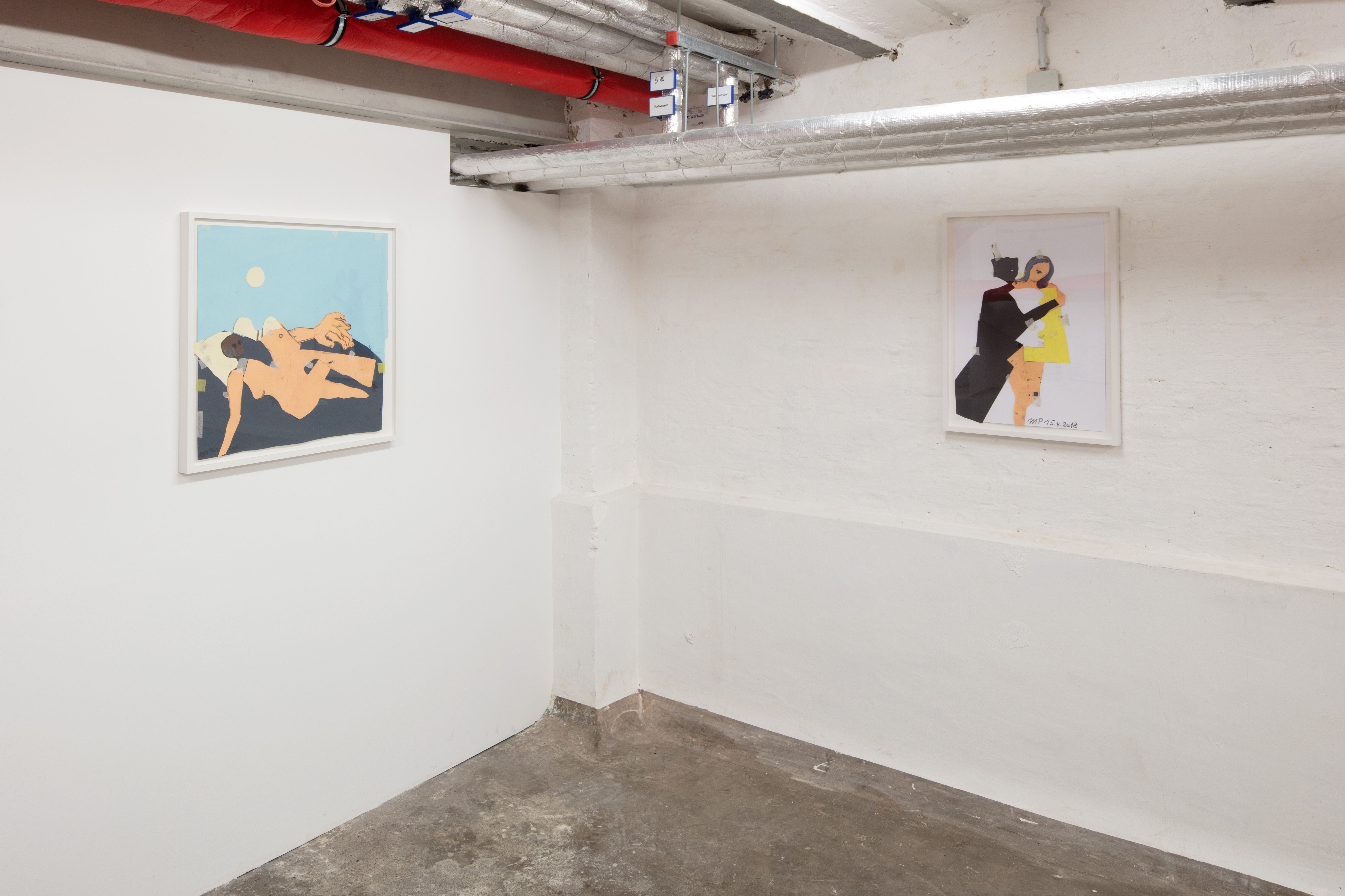 Magnus Plessen, Stencil and Fragment at Daniel Marzona, photo 4