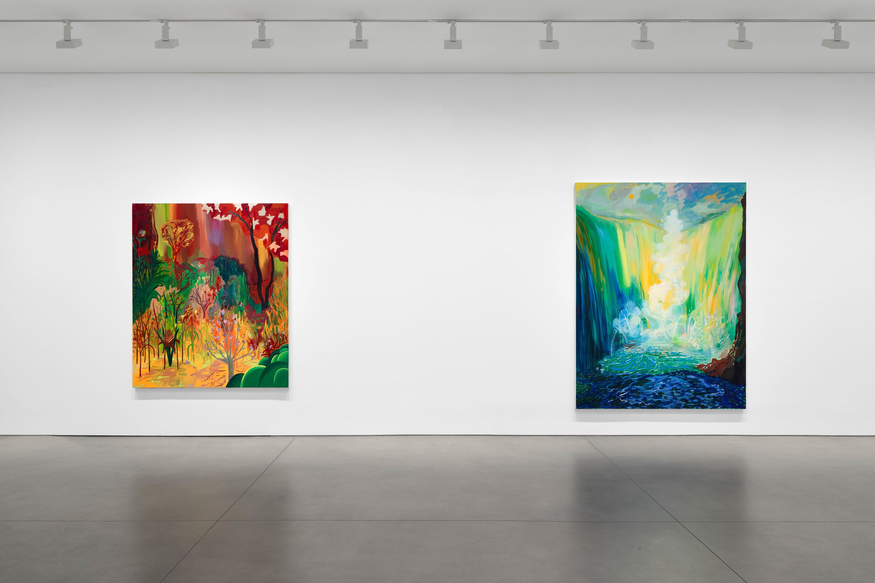 Shara Hughes, Weather Report at David Kordansky Gallery, photo 5