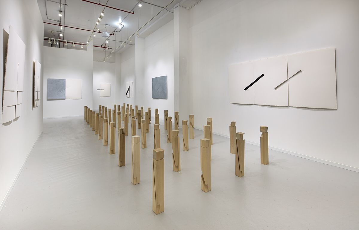 Roland Gebhardt, New Work: Floor and Wall Sculptures at David Richard Gallery, photo 11