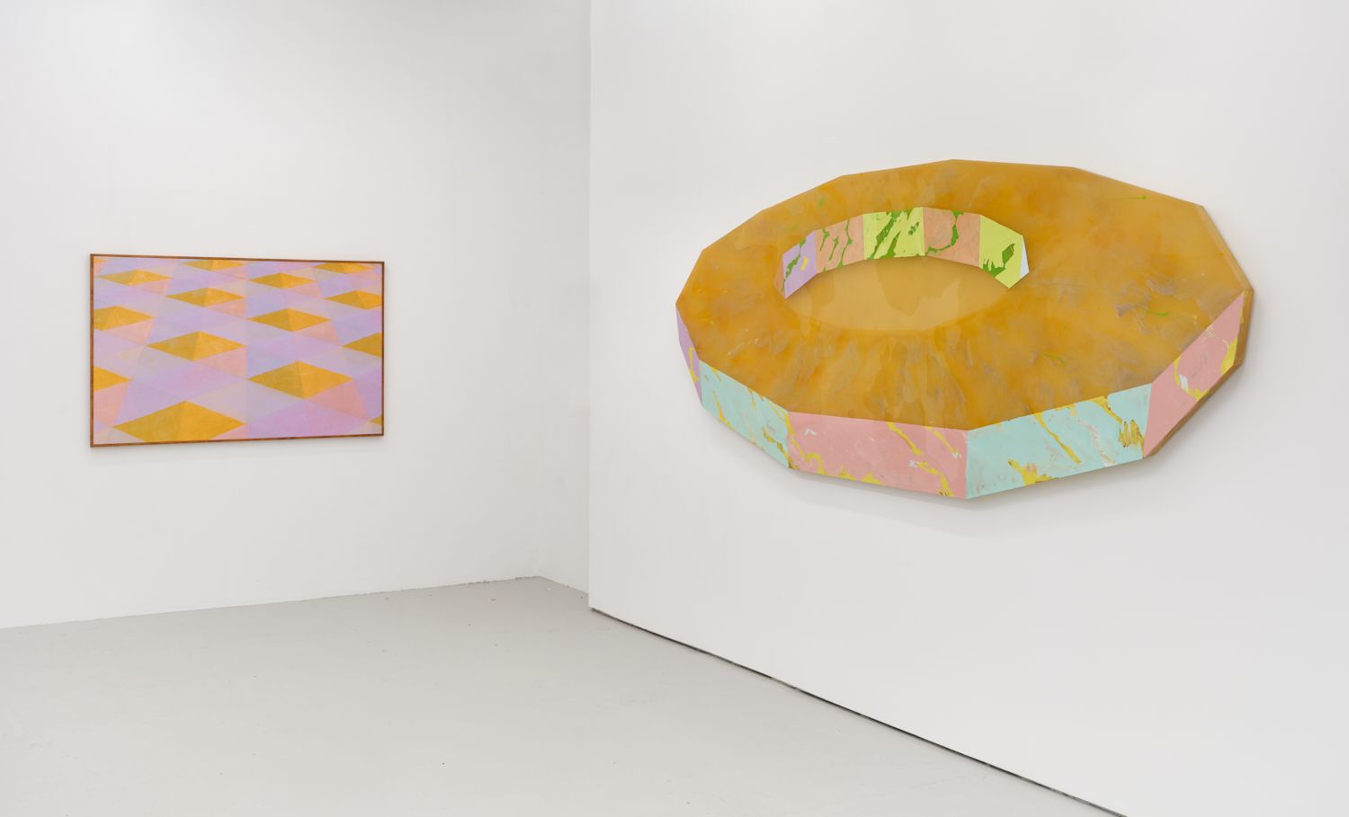 Ronald Davis, Paintings: 1960s Through 2010 at David Richard Gallery, photo 15