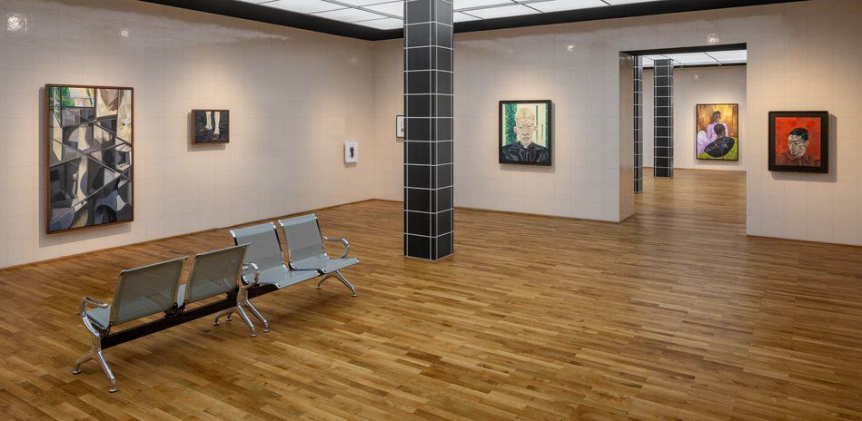 Toyin Ojih Odutola, U22 – Adijatu Straße at Hamburger Bahnhof, photo 2