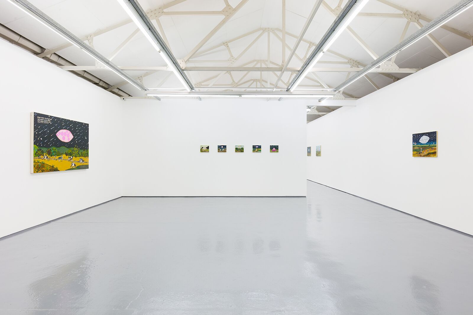 Esther Pearl Watson, Mothership at Maureen Paley, photo 5