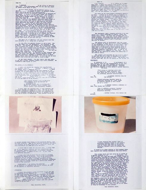 Fred Lonidier, The Health And Safety Game, 1976 at Essex Street, photo 55