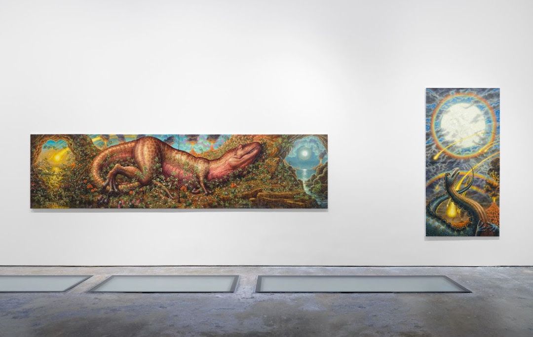 Thomas Woodruff, The Dinosaur Variations at Vito Schnabel Gallery, photo 2