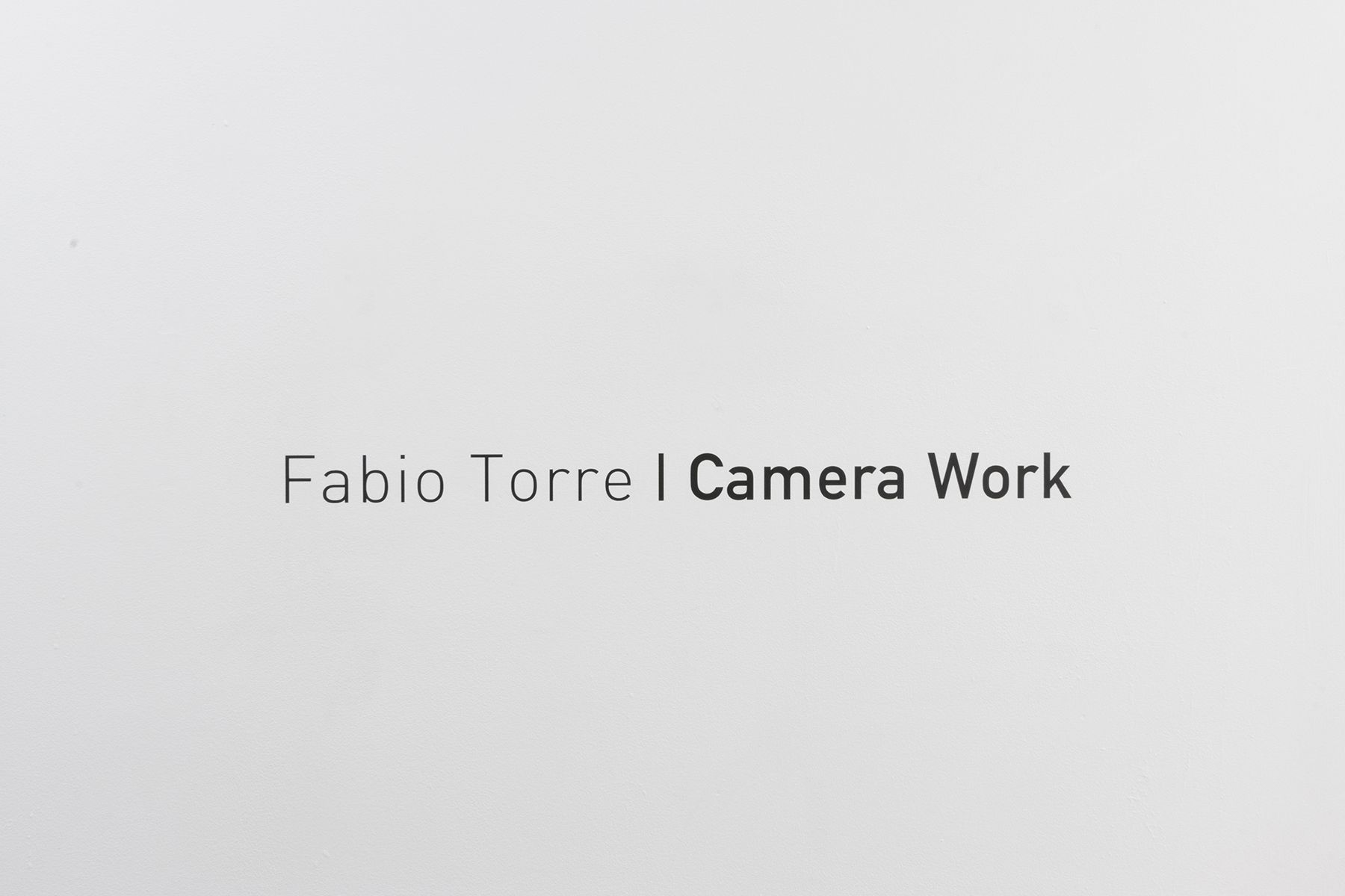 Fabio Torre, Camera Work at ClampArt, photo 10