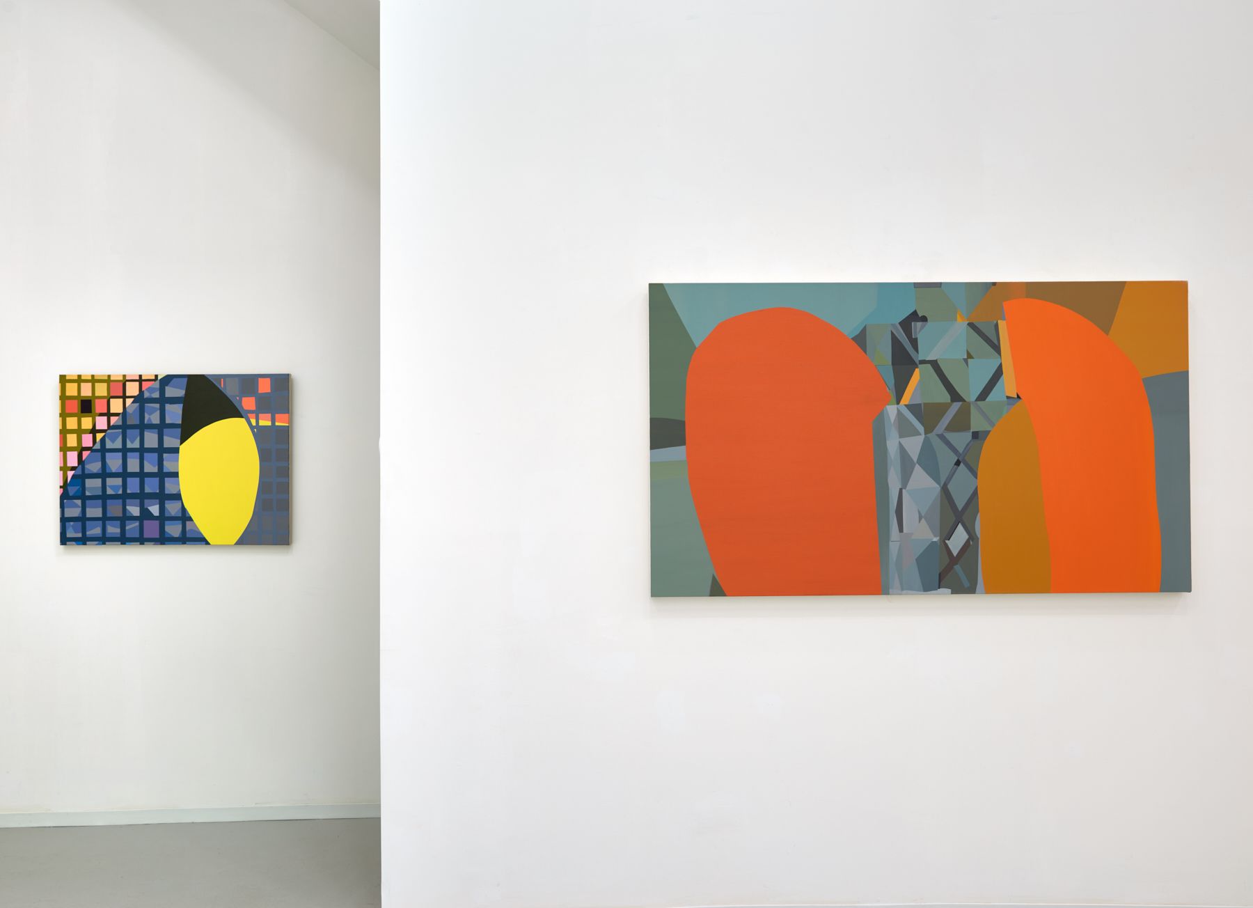 Mike Childs, The Journey: Grids, Color and Curvilinear forms, 2004 to 2020 at David Richard Gallery, photo 15