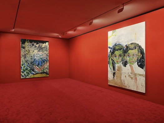 Rudolf Stingel, Rudolf Stingel at Gagosian, photo 4