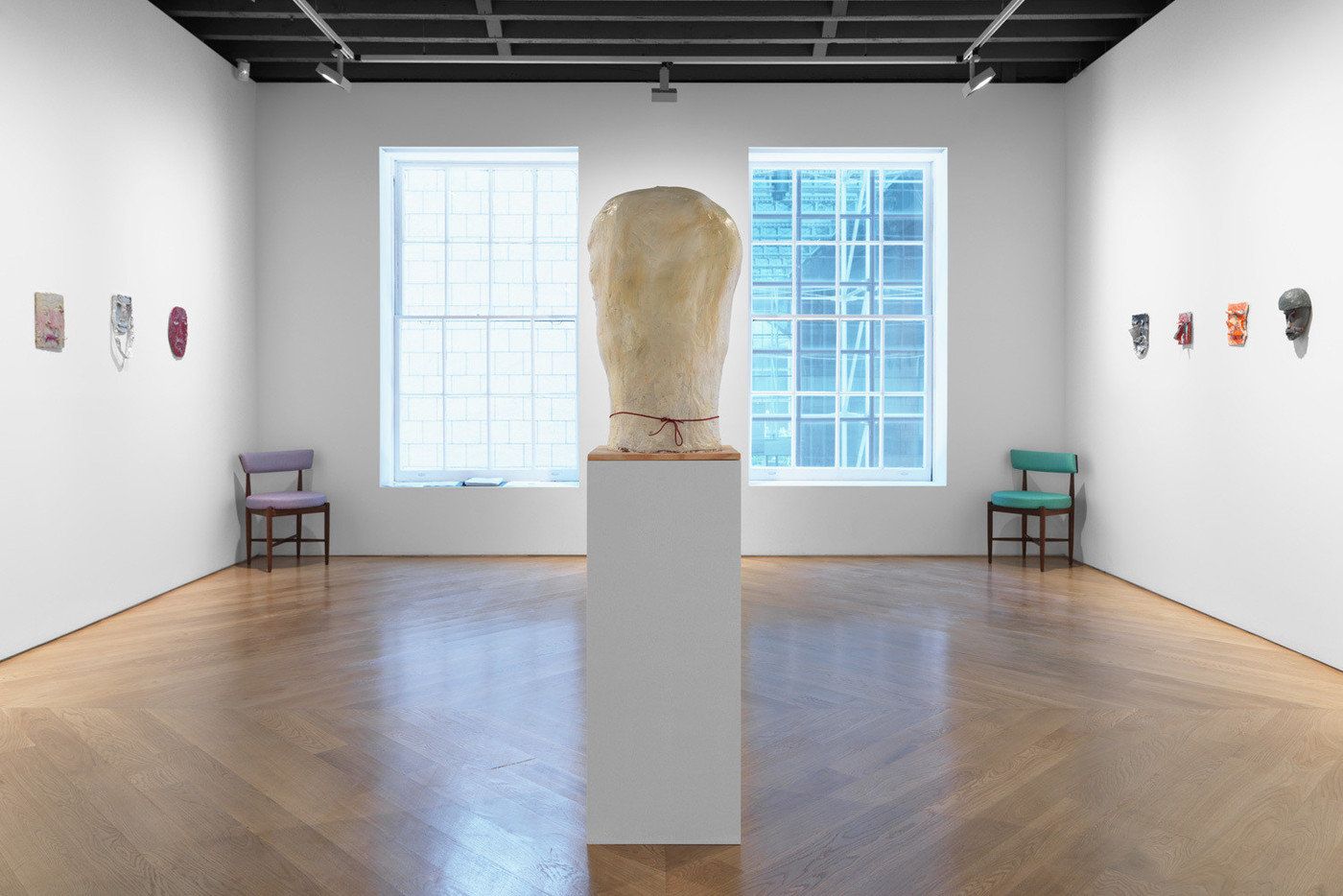 Nicole Eisenman, Faces: Painted Reliefs at Anton Kern, photo 6
