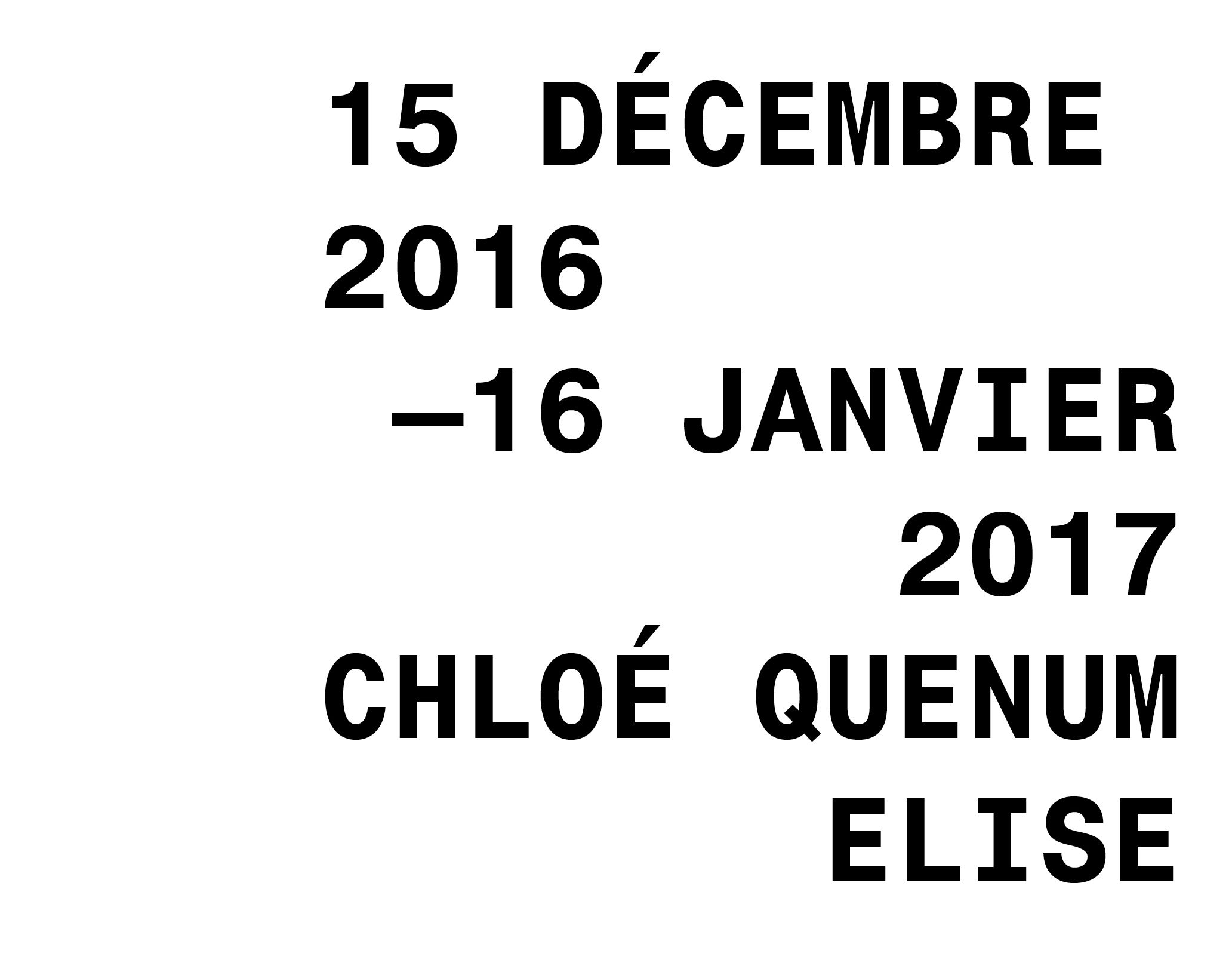 Chloé Quenum, Elise at Joseph Tang, photo 2