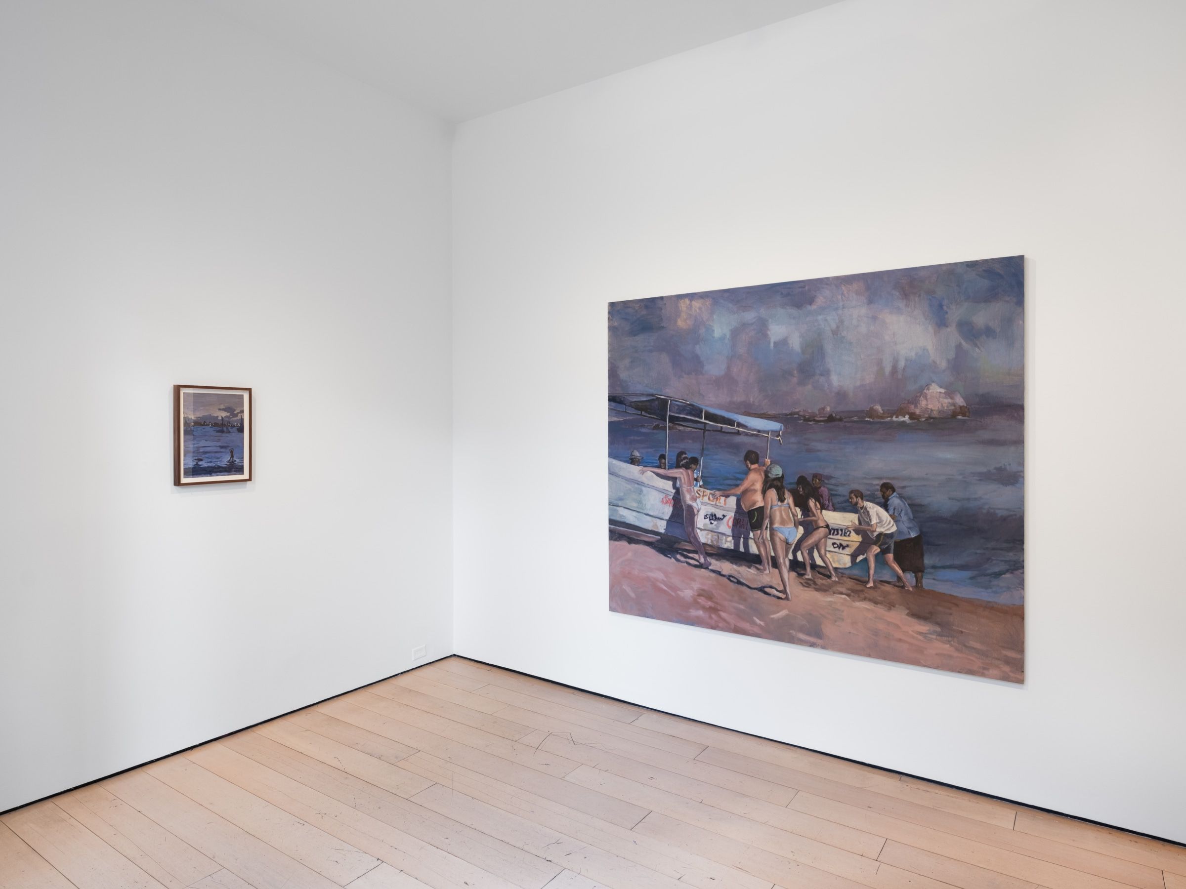 Emil Sands, Salt in the Throat at Kasmin, photo 8