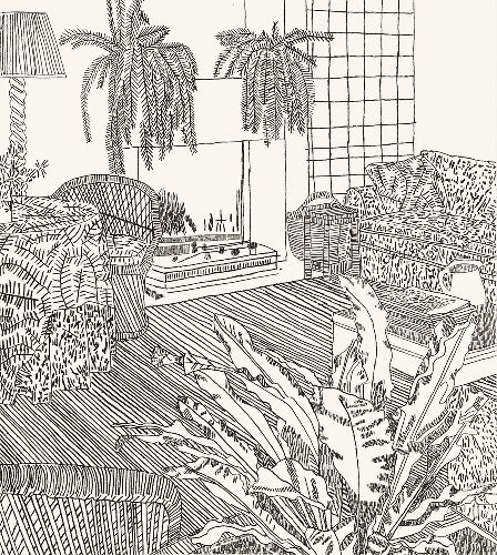 Jonas Wood, Prints at Gagosian, photo 2
