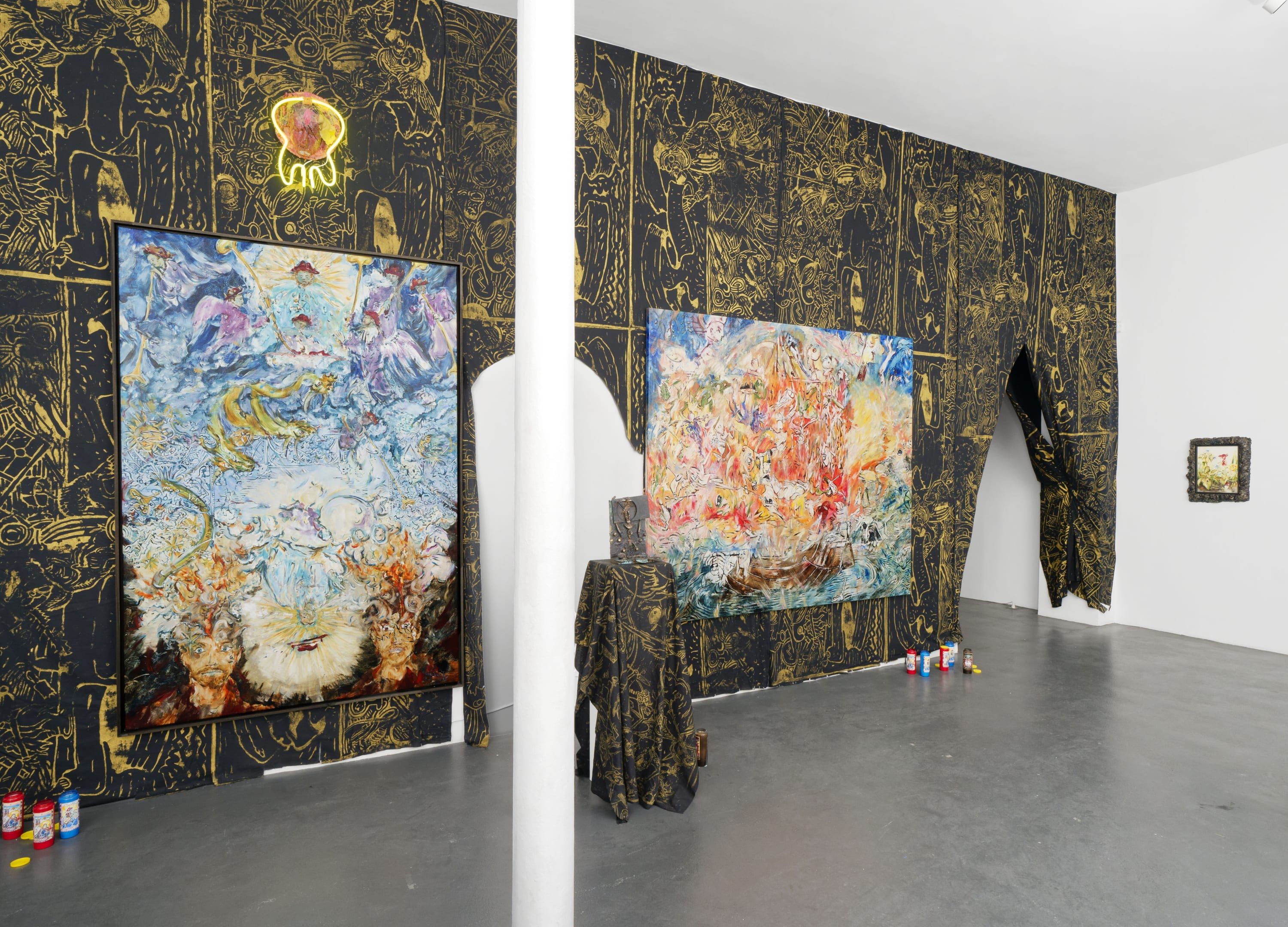 Joris Van de Moortel, Le Poids Du Ciel Illumine La Terre at Nathalie Obadia, photo 6