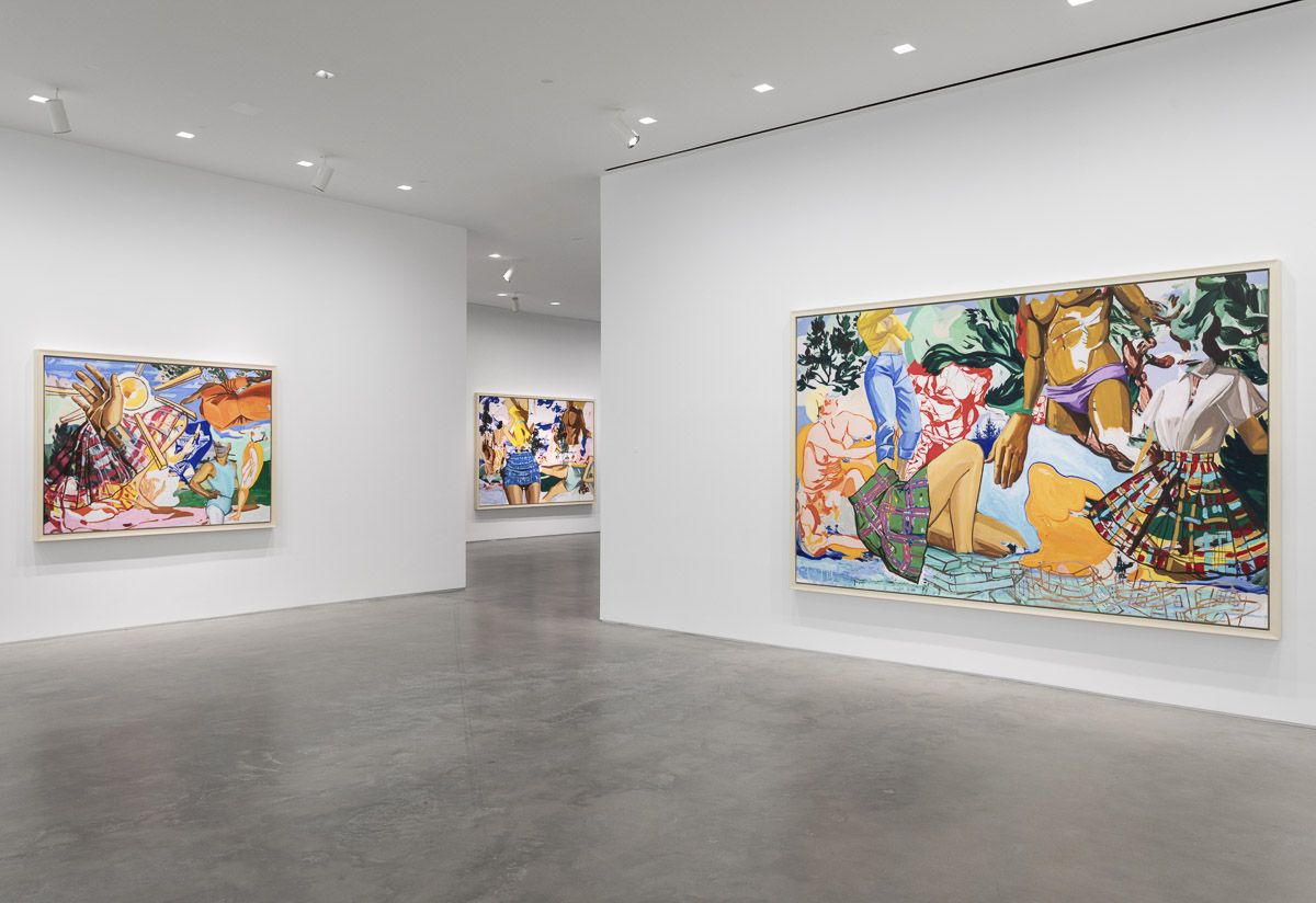 David Salle, New Pastorals at Gladstone, photo 2