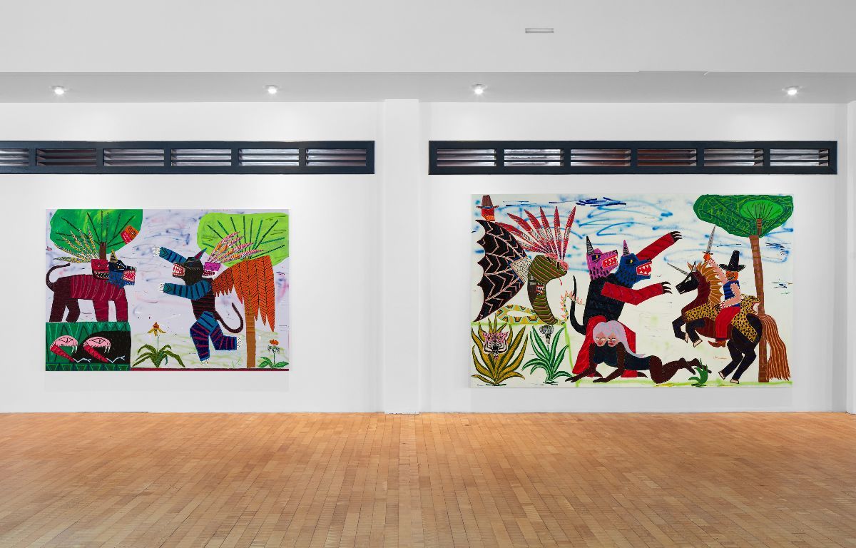 Jordan Kerwick, Pink Sunsets, Cigarettes, 3 Regrets and Hope to Haunt the Future at Vito Schnabel Gallery, photo 4